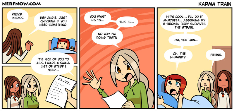 Strip is in mid-story, and Josué is ill, so this might not make a lick of sense. See the Read more link to catch up!